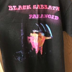 Vintage Black Sabbath shirt